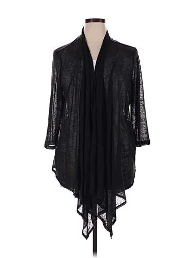 Pre-owned Slinky Brand Cardigan Sweater In Black