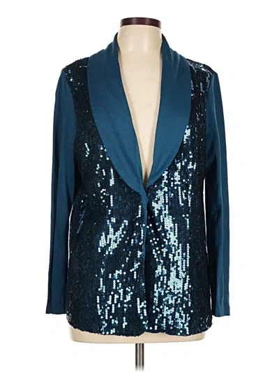 Pre-owned Slinky Brand Cardigan Sweater In Blue