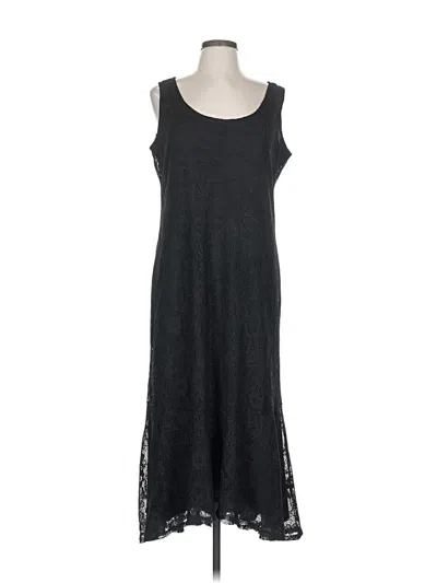 Pre-owned Slinky Brand Casual Dress In Black