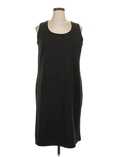 Pre-owned Slinky Brand Casual Dress In Black