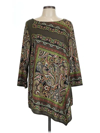 Pre-owned Slinky Brand Casual Dress In Green