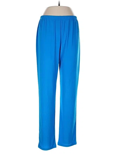 Pre-owned Slinky Brand Casual Pants In Blue