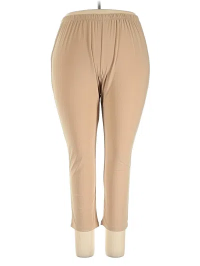 Pre-owned Slinky Brand Casual Pants In Brown