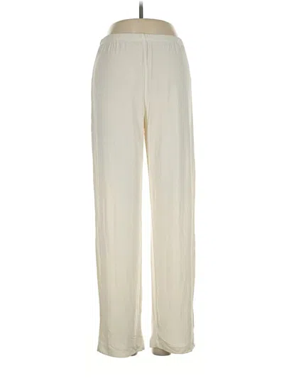 Pre-owned Slinky Brand Casual Pants In Ivory
