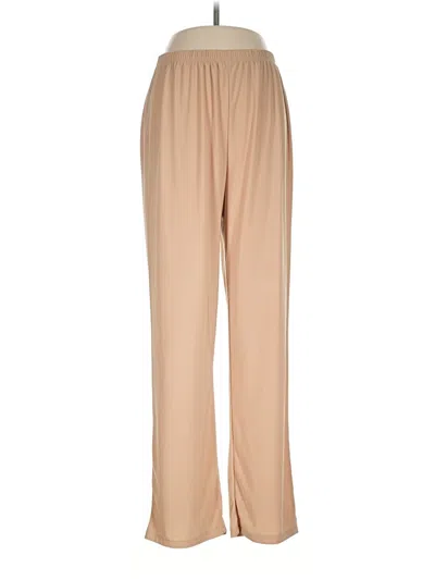 Pre-owned Slinky Brand Casual Pants In Tan