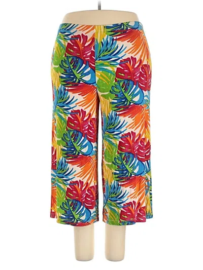 Pre-owned Slinky Brand Casual Pants In Yellow