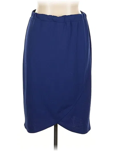 Pre-owned Slinky Brand Casual Skirt In Blue