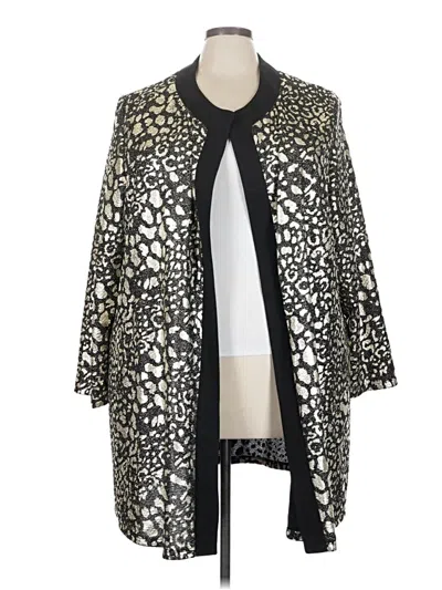 Pre-owned Slinky Brand Coat In Silver