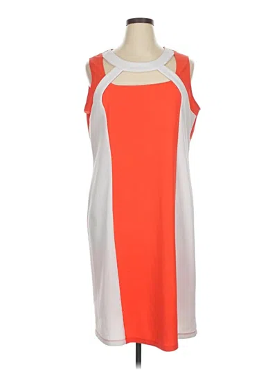 Pre-owned Slinky Brand Cocktail Dress In Orange