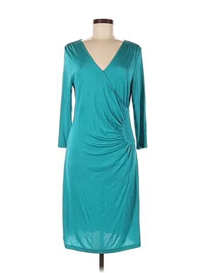 Pre-owned Slinky Brand Cocktail Dress In Teal