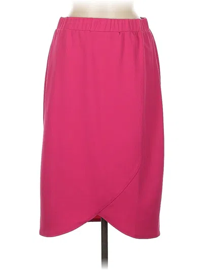 Pre-owned Slinky Brand Formal Skirt In Pink