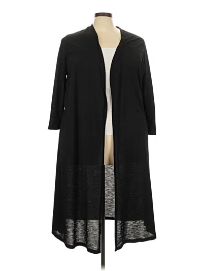 Pre-owned Slinky Brand Kimono In Black