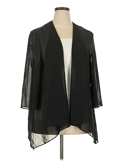Pre-owned Slinky Brand Kimono In Black