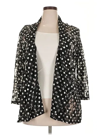 Pre-owned Slinky Brand Kimono In Black