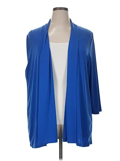 Pre-owned Slinky Brand Kimono In Blue