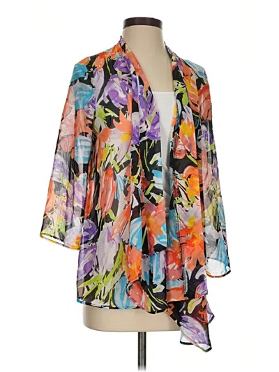 Pre-owned Slinky Brand Kimono In Purple