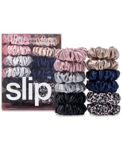 Slip 12-pc. Pure Silk Minnie Scrunchies Classic Set