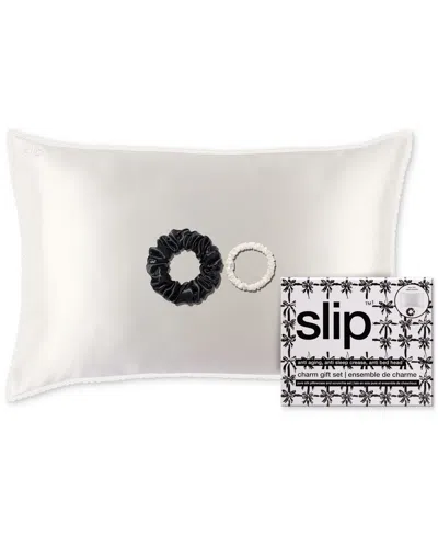 Slip 3-pc. Pure Silk Queen Pillowcase & Scrunchie Gift Set In Pink
