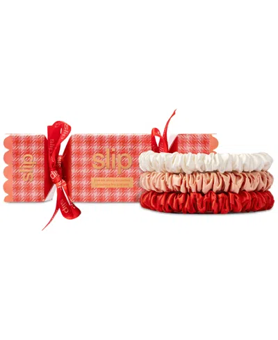 Slip 3-pc. Pure Silk Skinny Scrunchie Cracker Set In No Color