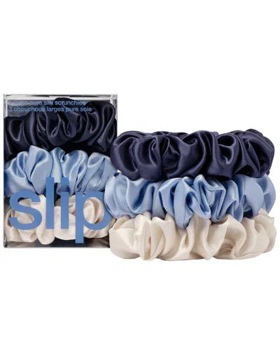 Slip 3-pc. Skye Pure Silk Large Scrunchies In Multi