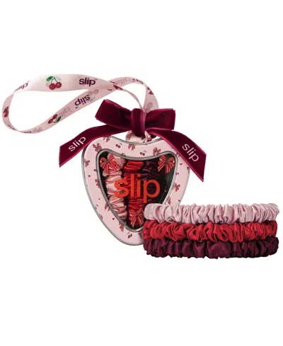 Slip 3-piece Pure Silk Skinny Scrunchie Trio Set In Emmie