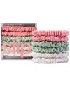 Slip 6-pc. Pure Silk Skinny Scrunchies Set In Bellerose