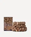 Slip Back To Basics Light Brown Skinny Silk Scrunchies