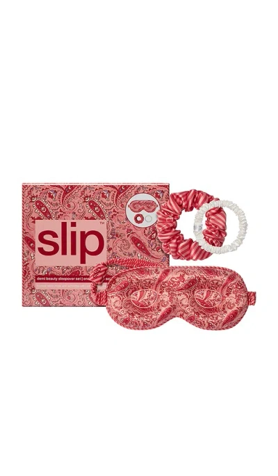Slip Beauty Sleepover Set In Demi