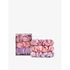 Slip Large Silk Scrunchies Pack Of Three In Belleflower