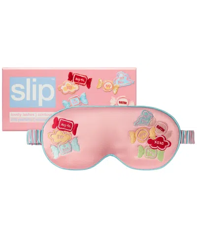 Slip Besties Pure Silk Contour Sleep Mask In Transparent