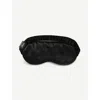 Slip Elasticated Sleep Mask In Black