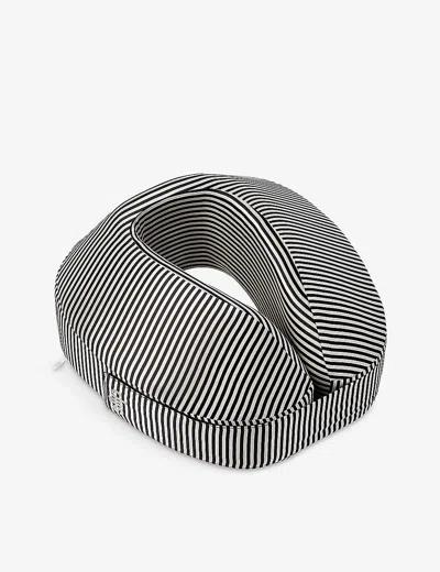 Slip Bon Voyage Jet Setter Striped Silk Travel Pillow