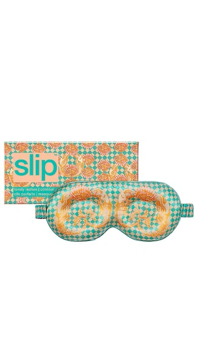 Slip Contour Sleep Mask In Blue