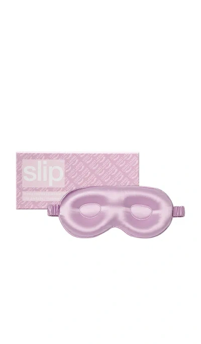 Slip Lovely Lashes Pure Silk Contour Sleep Mask In Purple
