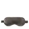Slip Elasticated Sleep Mask In Charcoal