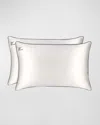 SLIP JUST MARRIED QUEEN PILLOWCASE DUO