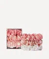 Slip Large Petal Silk Scrunchie Trio