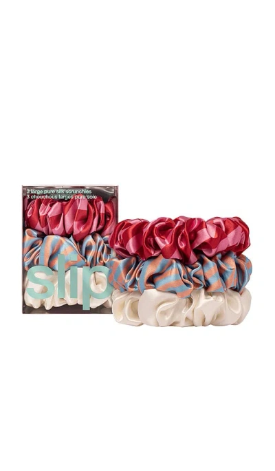 Slip Large Scrunchies Set Of 3 In Beauty: Na