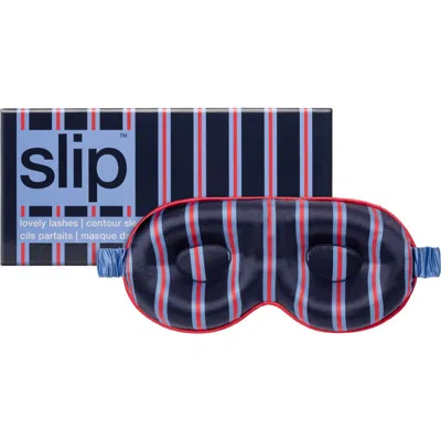Slip Pure Silk Contour Sleep Mask In Blue