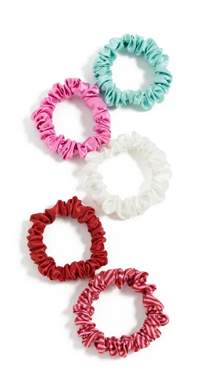 Slip Midi Scrunchies Set Of 5 Gelati