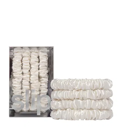 SLIP MULBERRY SILK SKINNY SCRUNCHIES