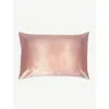Slip Queen Silk Pillowcase 51cm X 76cm In Pink
