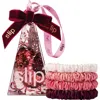 Slip Sweetie Pie Skinny Silk Pack Of Four Scrunchie Ornament In Multi
