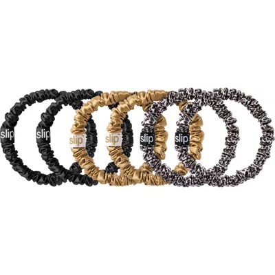 Slip Pure Silk 6-pack Skinny Scrunchies