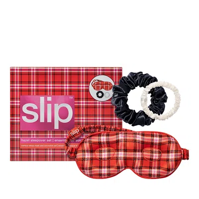 Slip Pure Silk Beauty Sleepover Gift Set In Hazel