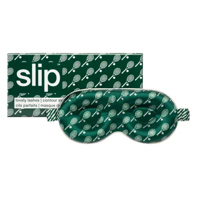Slip Pure Silk Contour Sleep Mask In Green