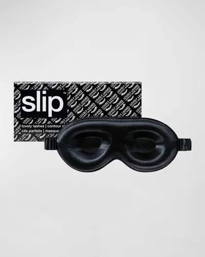 Slip Pure Silk Contour Sleep Mask In Black