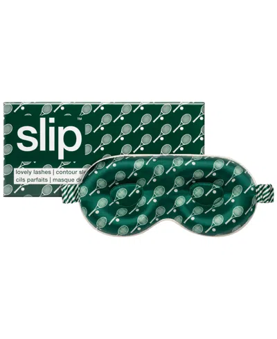 Slip Pure Silk Contour Sleep Mask In Green