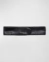 Slip Pure Silk Glam Band In Black