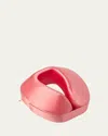 Slip Pure Silk Jet Setter Travel Pillow In Blush
